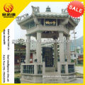 Chinese cheap granite outdoor garden pavilion gazebo for sale